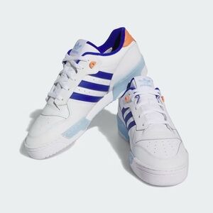Adidas Originals [10] Rivalry Sneakers - Cloud White / Semi Lucid Blue ID9763